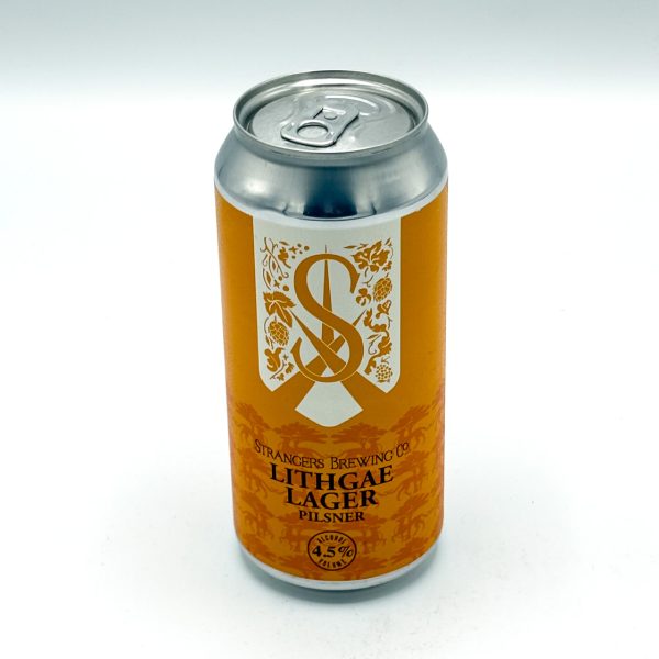 Strangers Brewing Lithgae Lager 4.5% 440ml