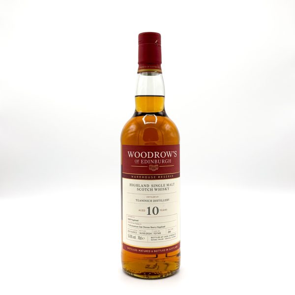 Woodrow’s of Edinburgh: Teaninich 10 Year Old 56.8% 70cl
