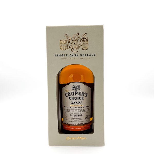 Dalmunach 7 Year Old 2016 (cask 1145) - The Cooper's Choice (The Vintage Malt Whisky Co.)