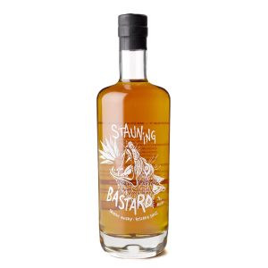 Stauning Bastard - Rye Whisky - Double Distilled Danish Whisky with a Mezcal Cask Finish - Floor Malted Grain - Smoky and Sweet Finish - 46.3% abv