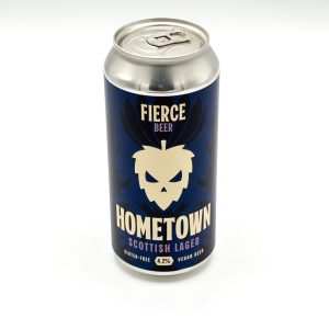Fierce Beer Hometown Scottish Lager 4.2% 440ml